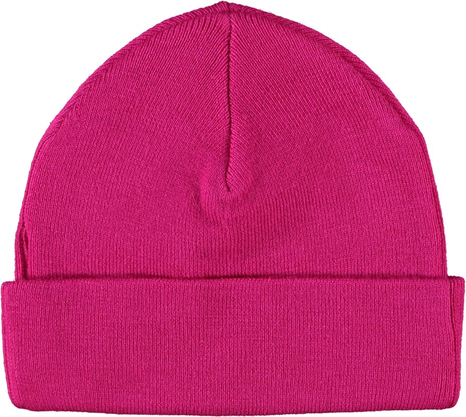 Keilo - Pink Magic - Pink hat with fold-up brim and graffiti