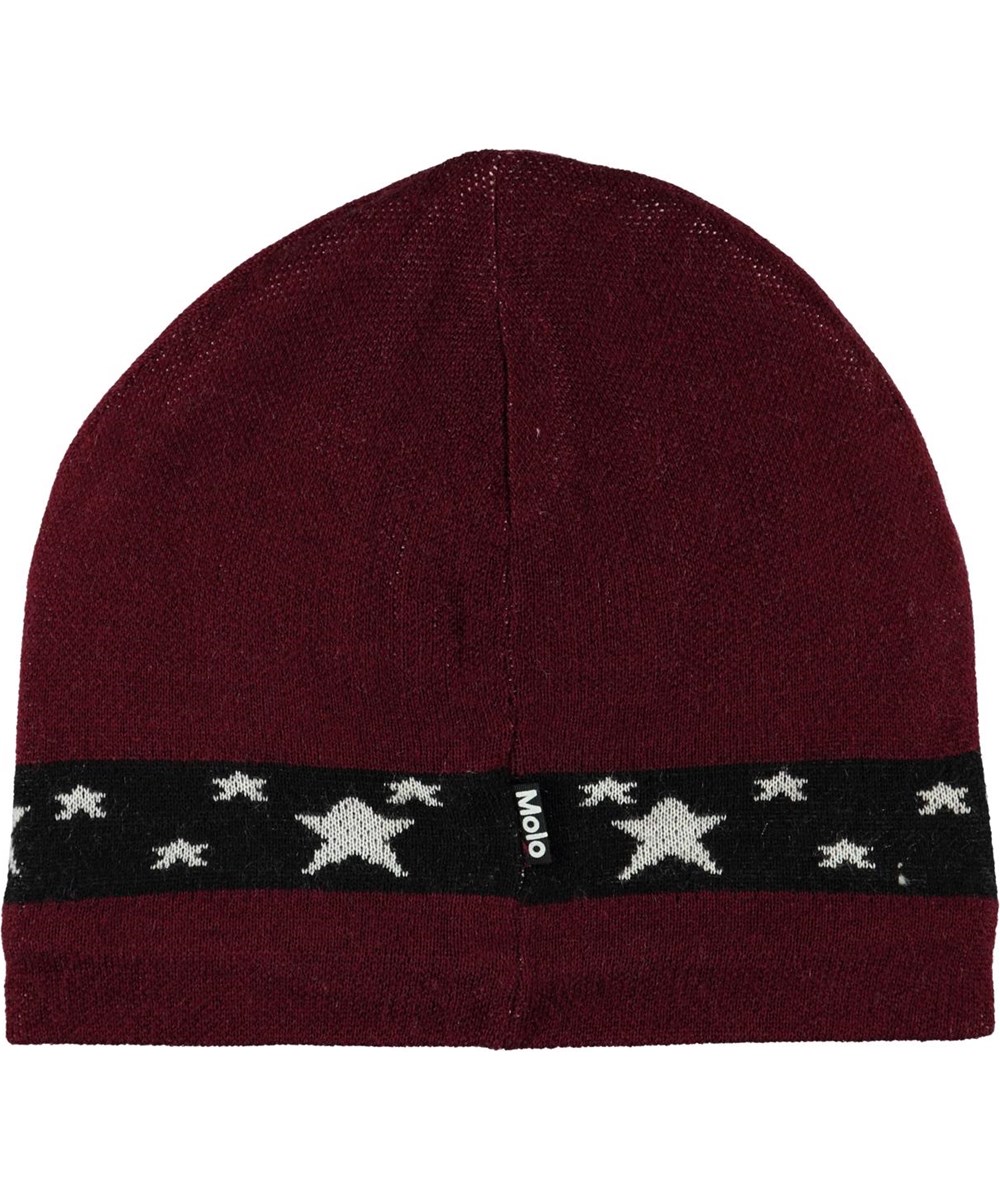 Kenzie - Maroon - goggles knit