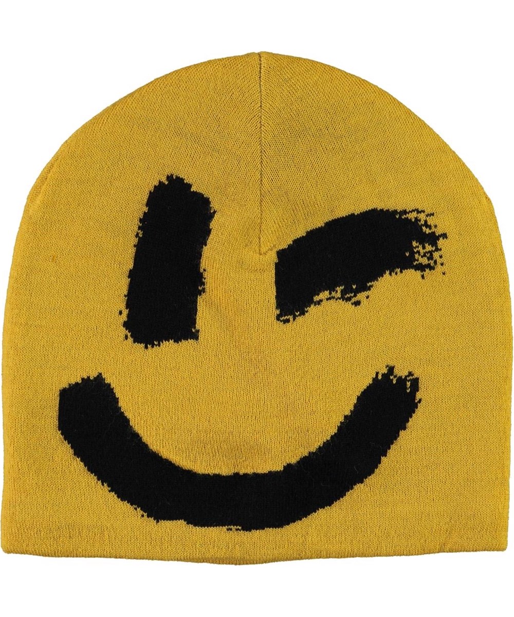 Kenzie - Nugget Gold - Yellow hat with smiley face