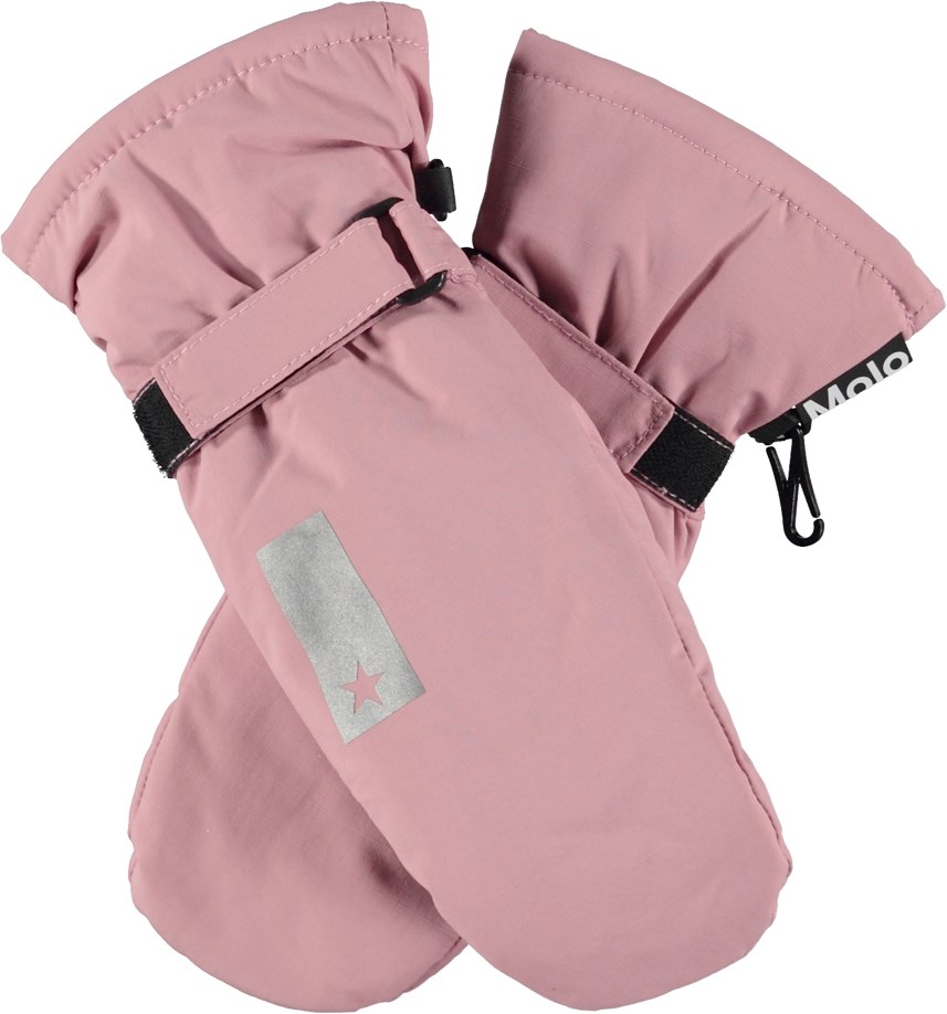 Mitzy - Fox Glove - Pink waterproof and breathable mittens