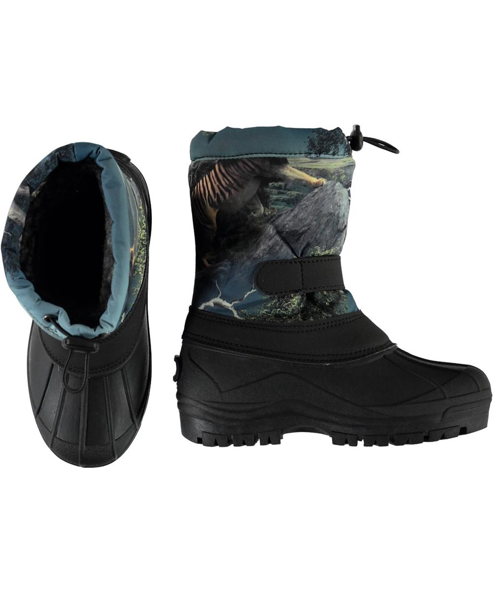 Driven - Creation - Winterstiefel mit Tieren-Druck