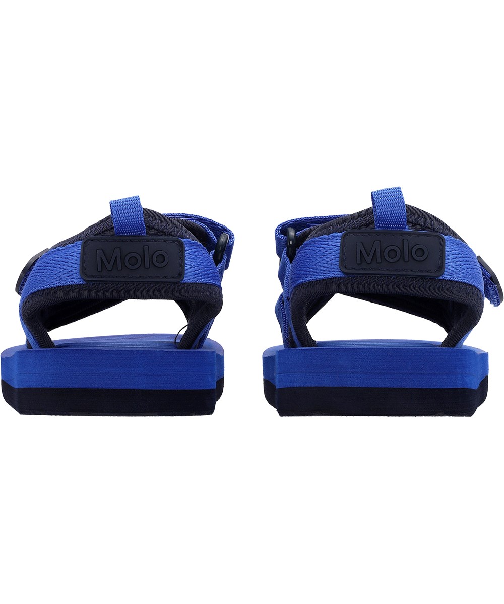 Zola - Universe - Blaue und schwarze Klettsandalen