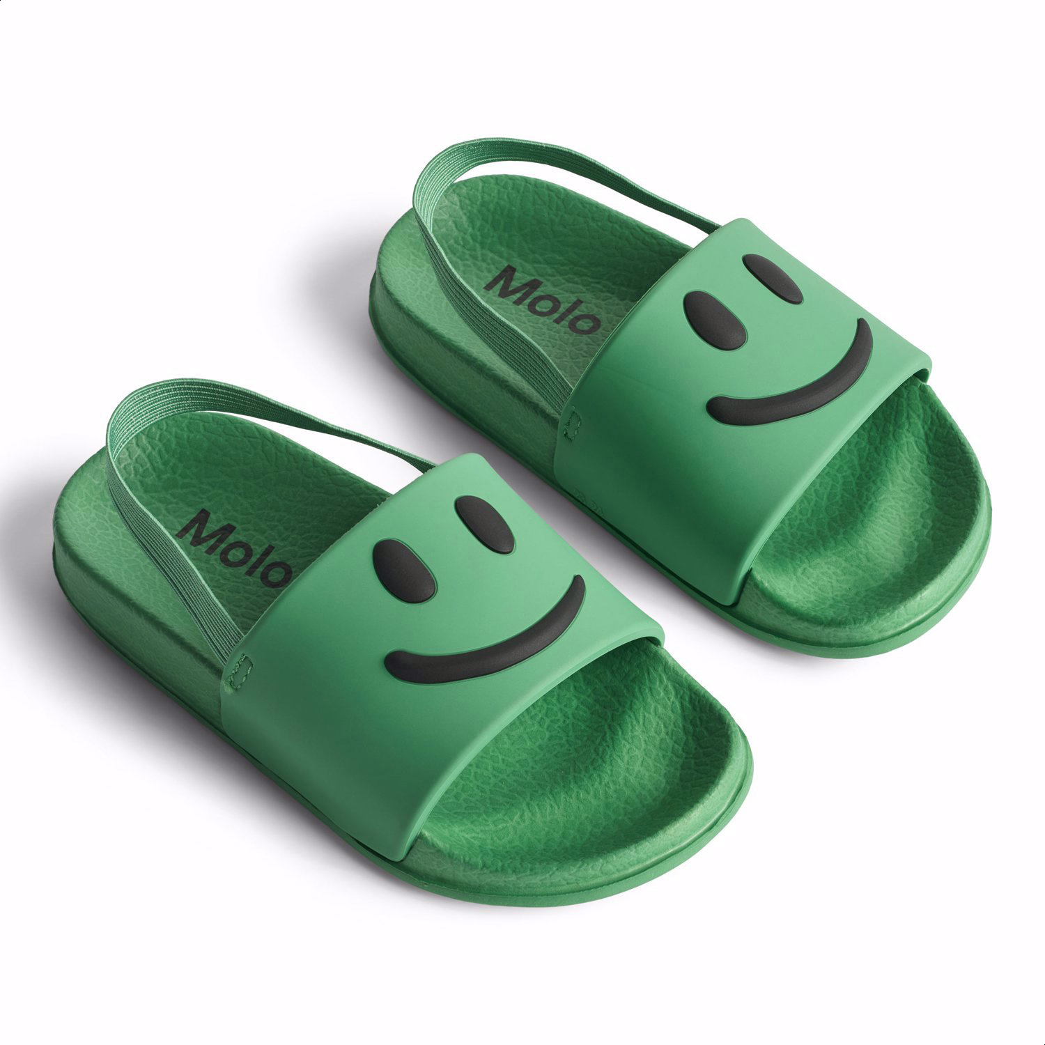 Zhappy - Garden Green - Green children's sandals with wide foot