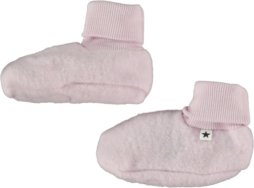 Umut - Alpine Glow - Lilla babyfutter i 100% merinould