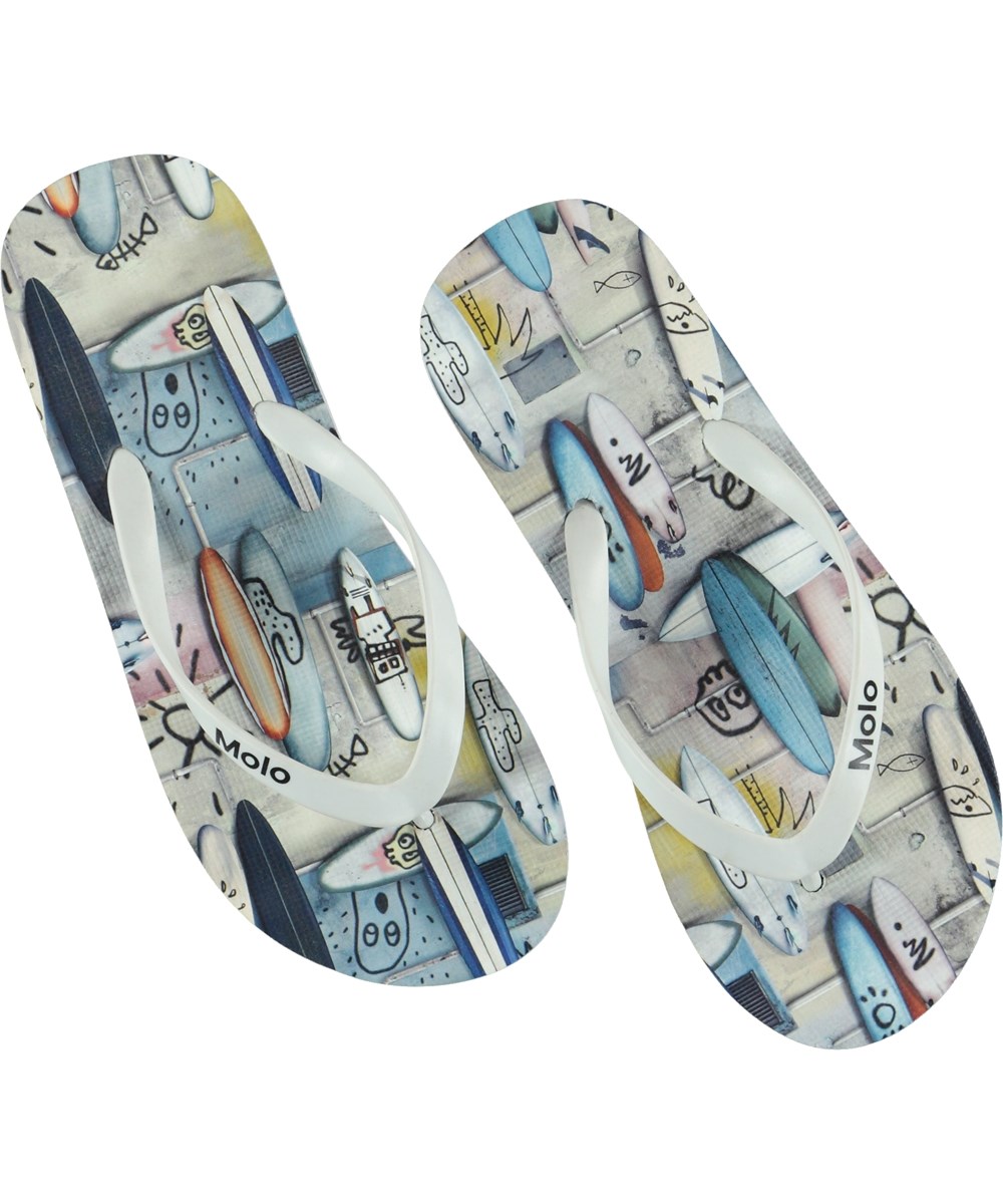 Zeppo - Summer Walls - Printede klipklapper.