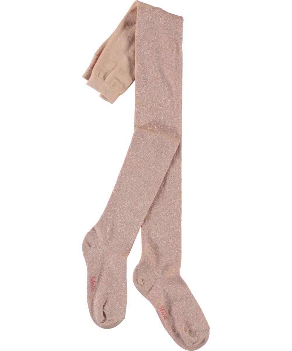 Glitter tights - Powder - Rosa glitzer Strumpfhose