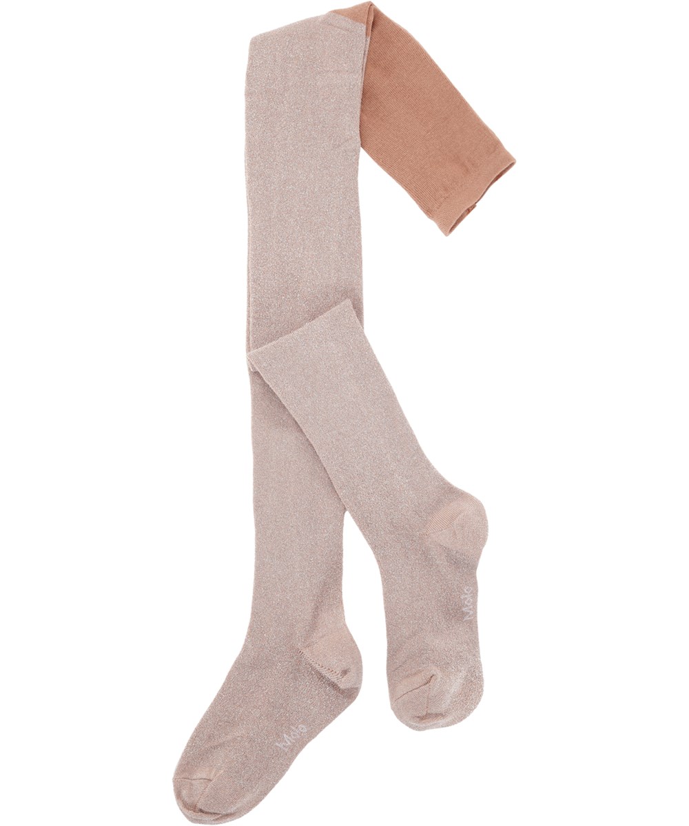 Glitter tights - Rose Mist - Rosa Glitzerstrumpfhose