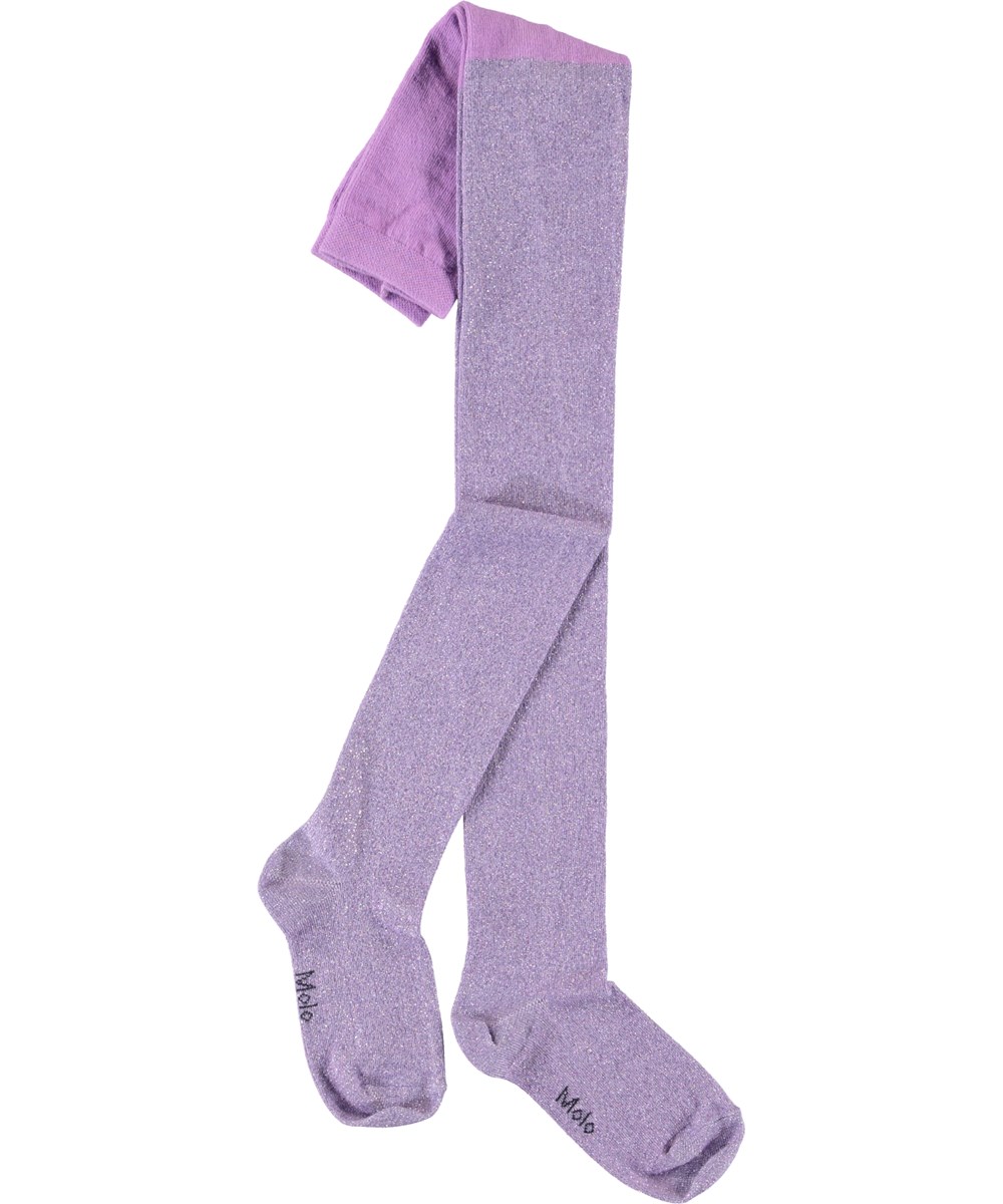Glitter tights - Manga Purple - Lila Glimmerstrumpfhose