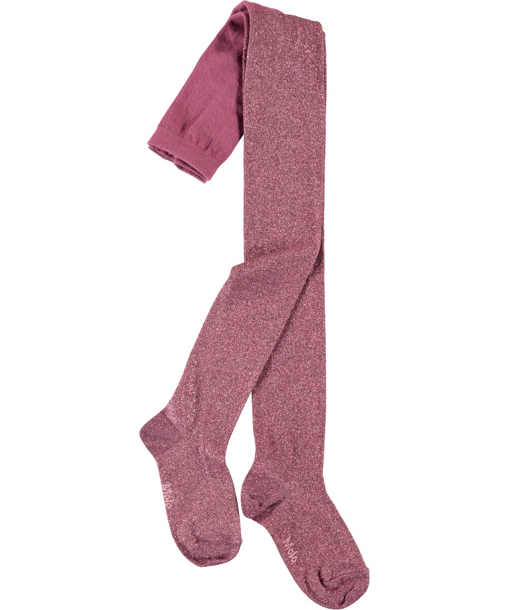Glitter tights - Raspberry Jam - Rosa Glimmerstrumpfhose