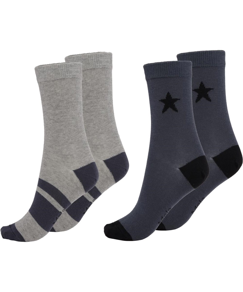 Nitis - Summer Night - Zwei Paar Socken mit Sternen und Streifen