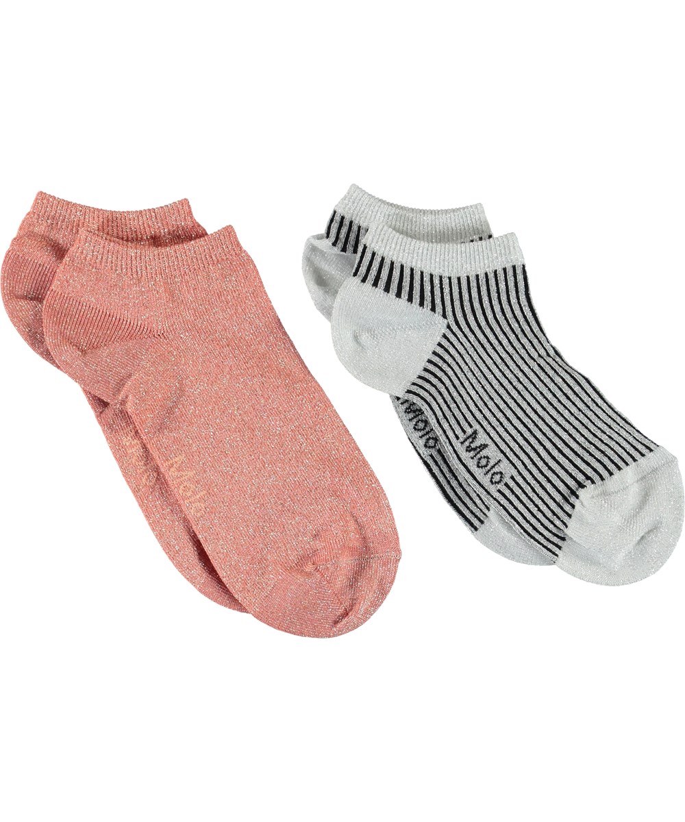 Noja - Aloha Peach - Glitzer Söckchen