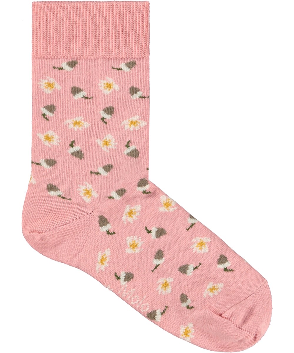 Nomi - Blush - 2er-Pack Socken für Kinder mit einem Design.