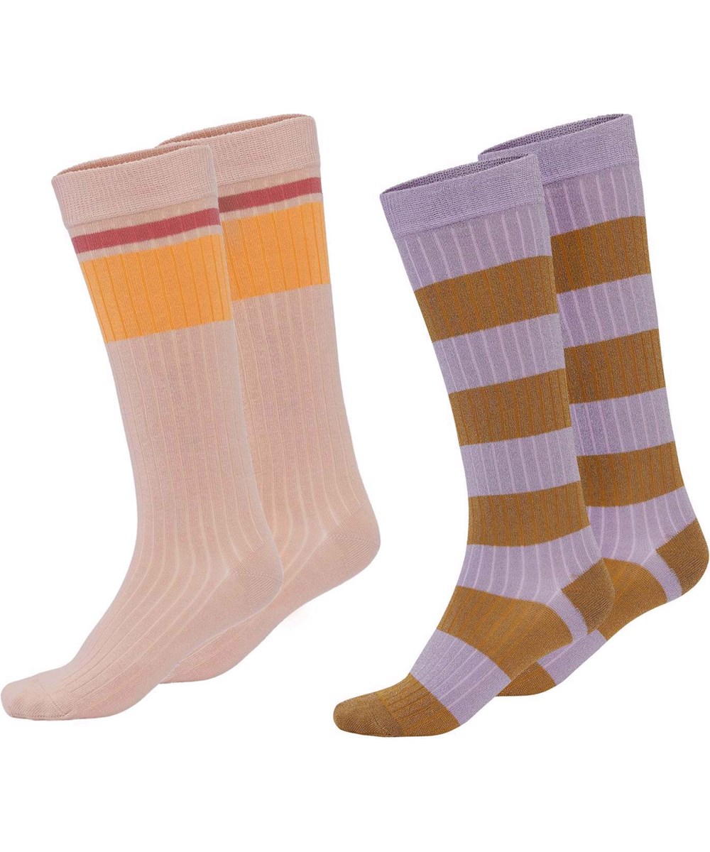 Norvina - Powder - Kniestrümpfe Streifen