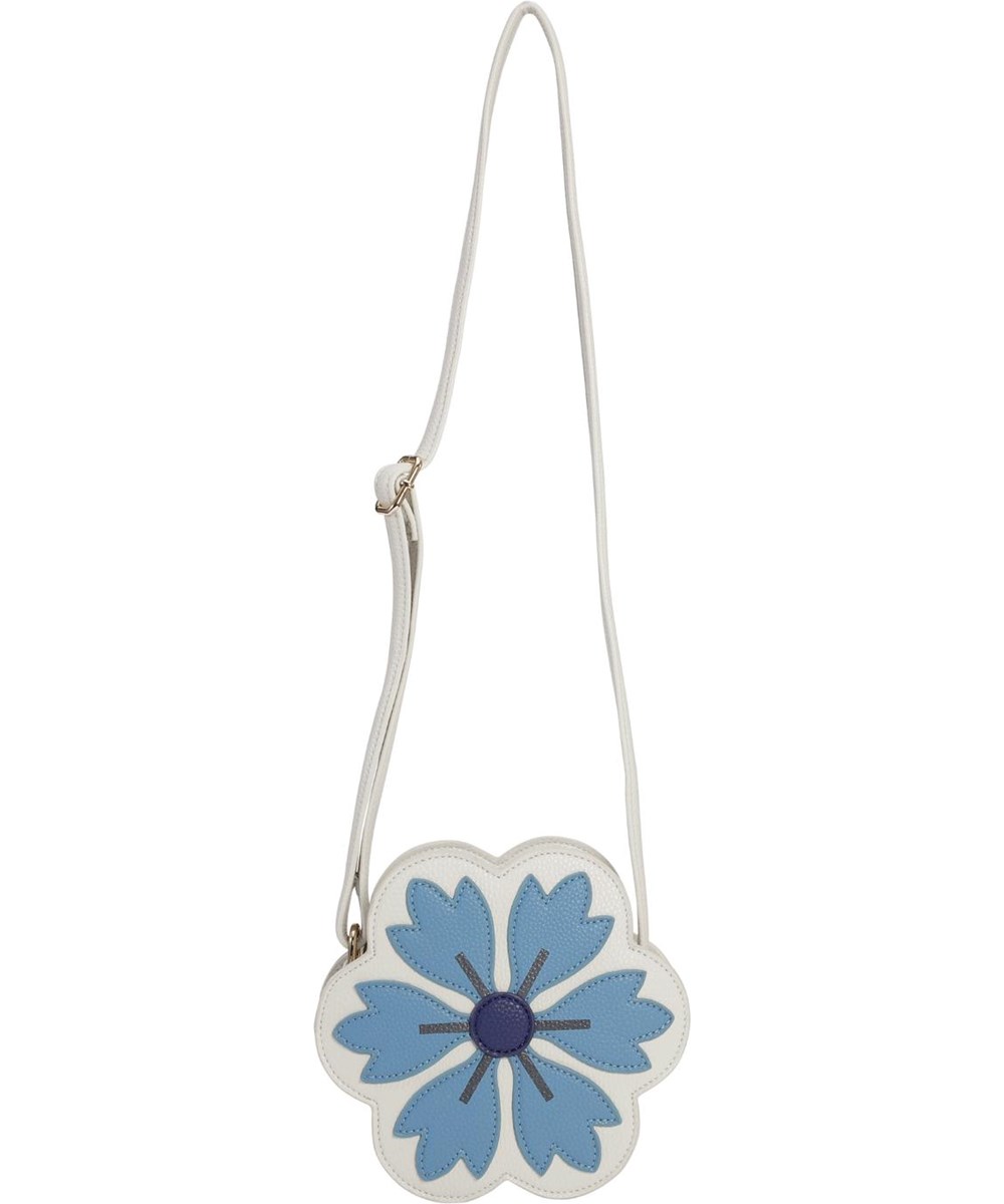 Flower Bag - Blue Daisy - Blumen Umhängetasche