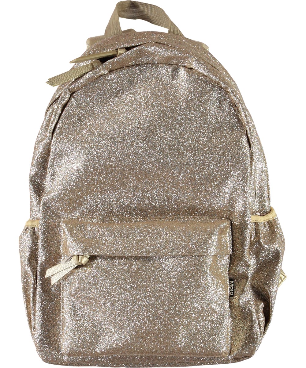 Glitter Bag - Gold Glitter - Gold-Glimmer Rucksack