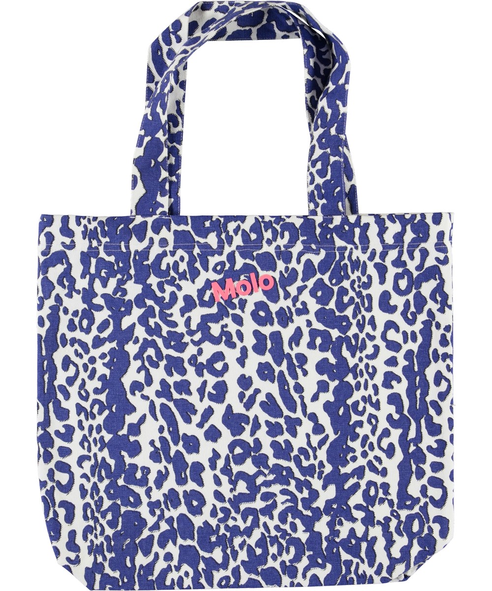 Tote Bag - Blue Leo - Blaue Leoparden Tasche