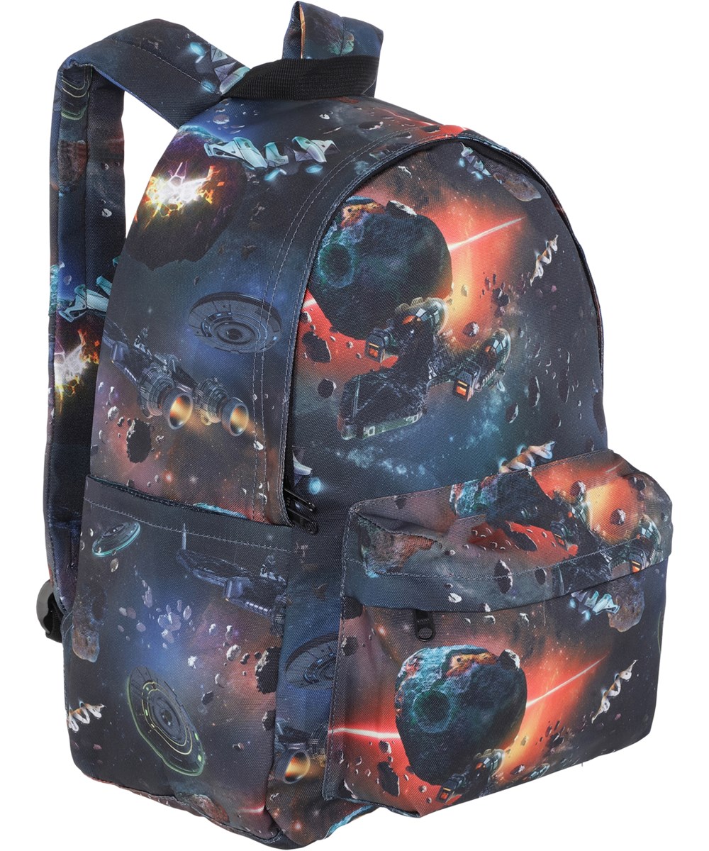 Backpack Mio - Space Fantasy - Rygsæk med print af rumskibe og rummet