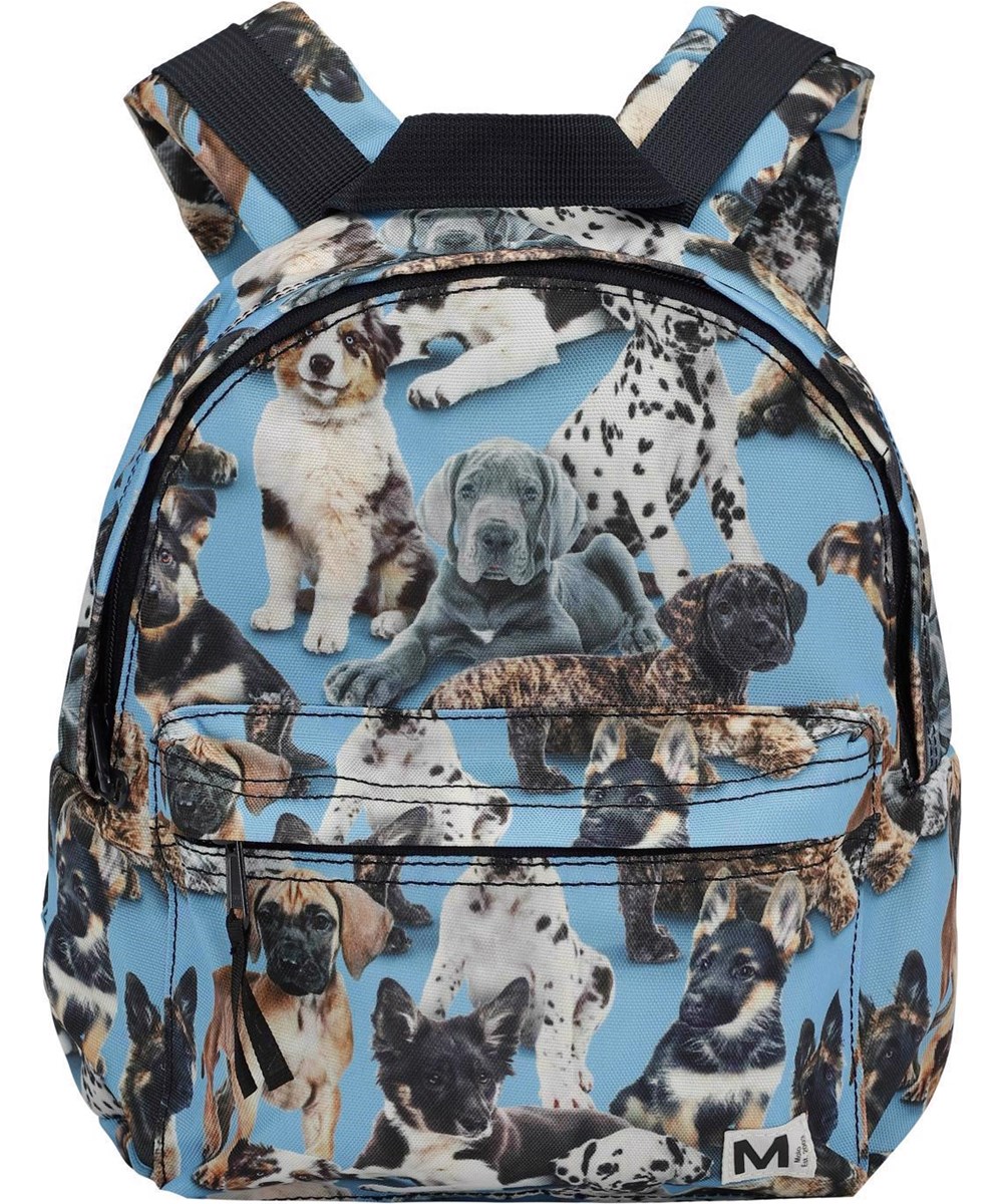 Backpack - Pups - Tur-rygsæk med print hundehvalpe