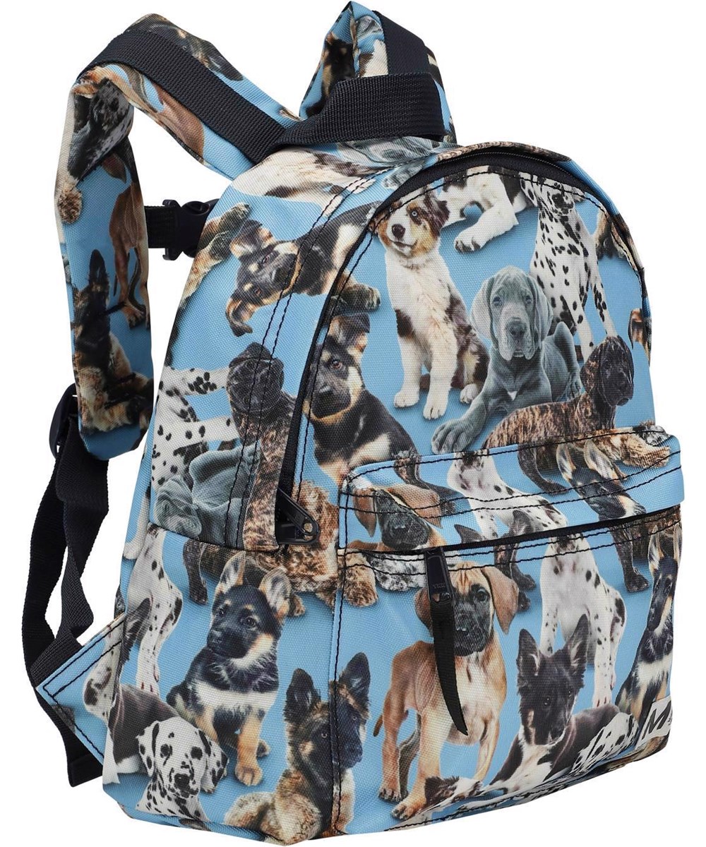 Backpack - Pups - Tur-rygsæk med print hundehvalpe