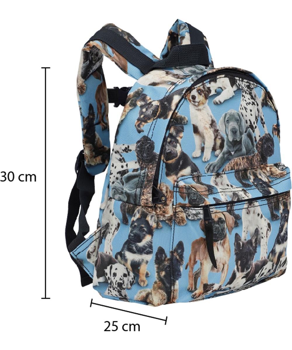 Backpack - Pups - Tur-rygsæk med print hundehvalpe