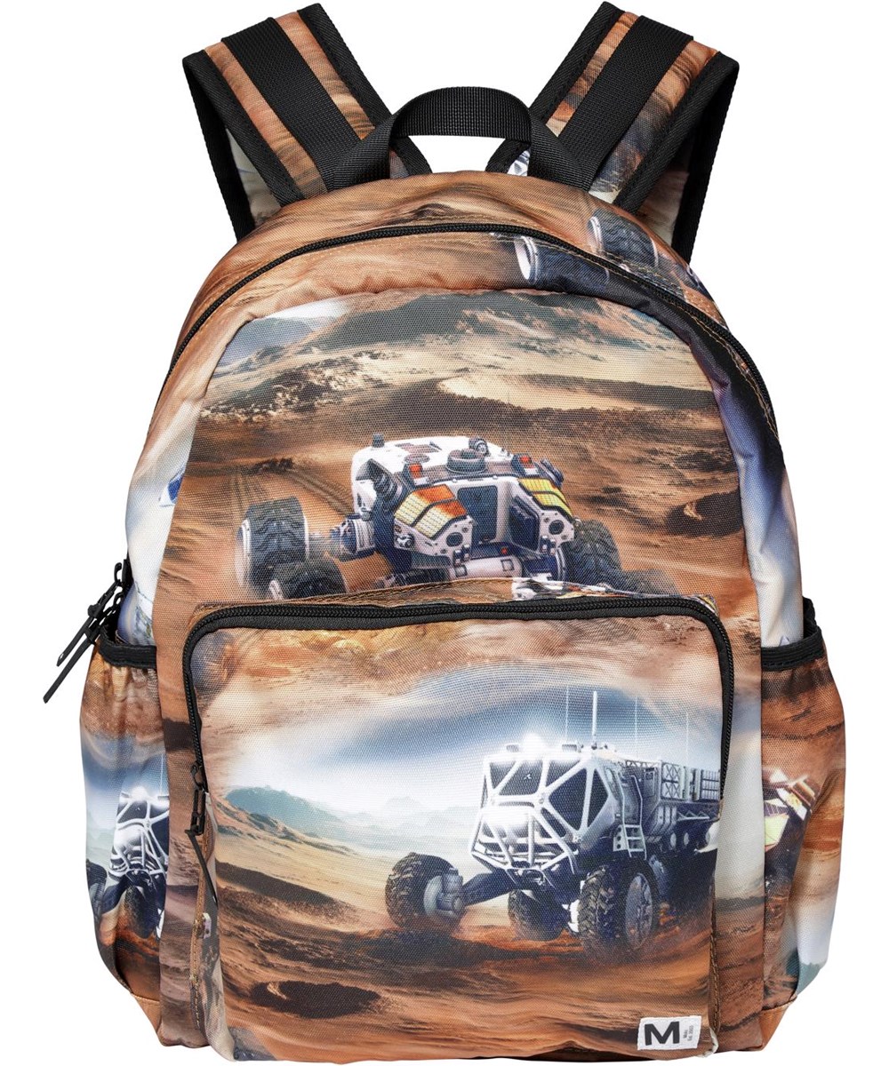 Big Backpack - Mars - Recycled rygsæk med mars print