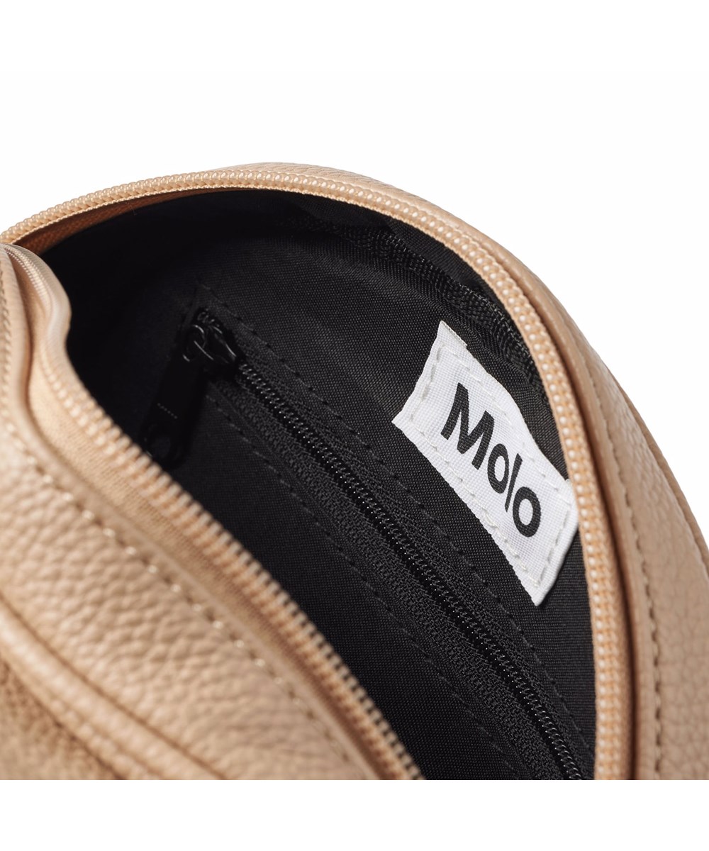 Pomeranian Bag - Pomeranian - Sød brun taske med et Pomeranian hundemotiv foran til børn. 