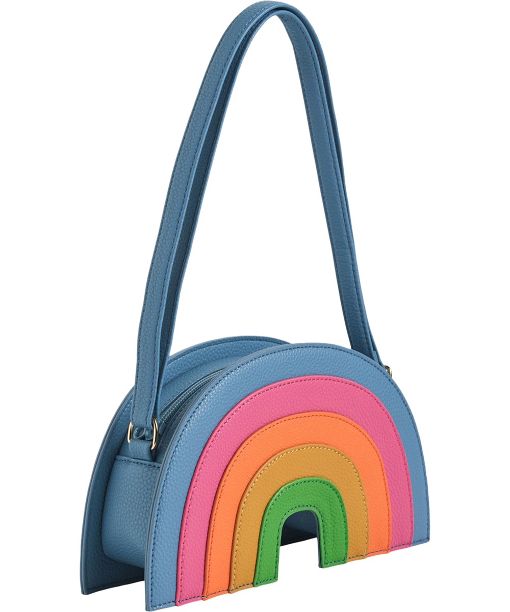 Rainbow Bag - Rainbow - Multifarvet regnbuetaske med justerbar skulderstrop til børn