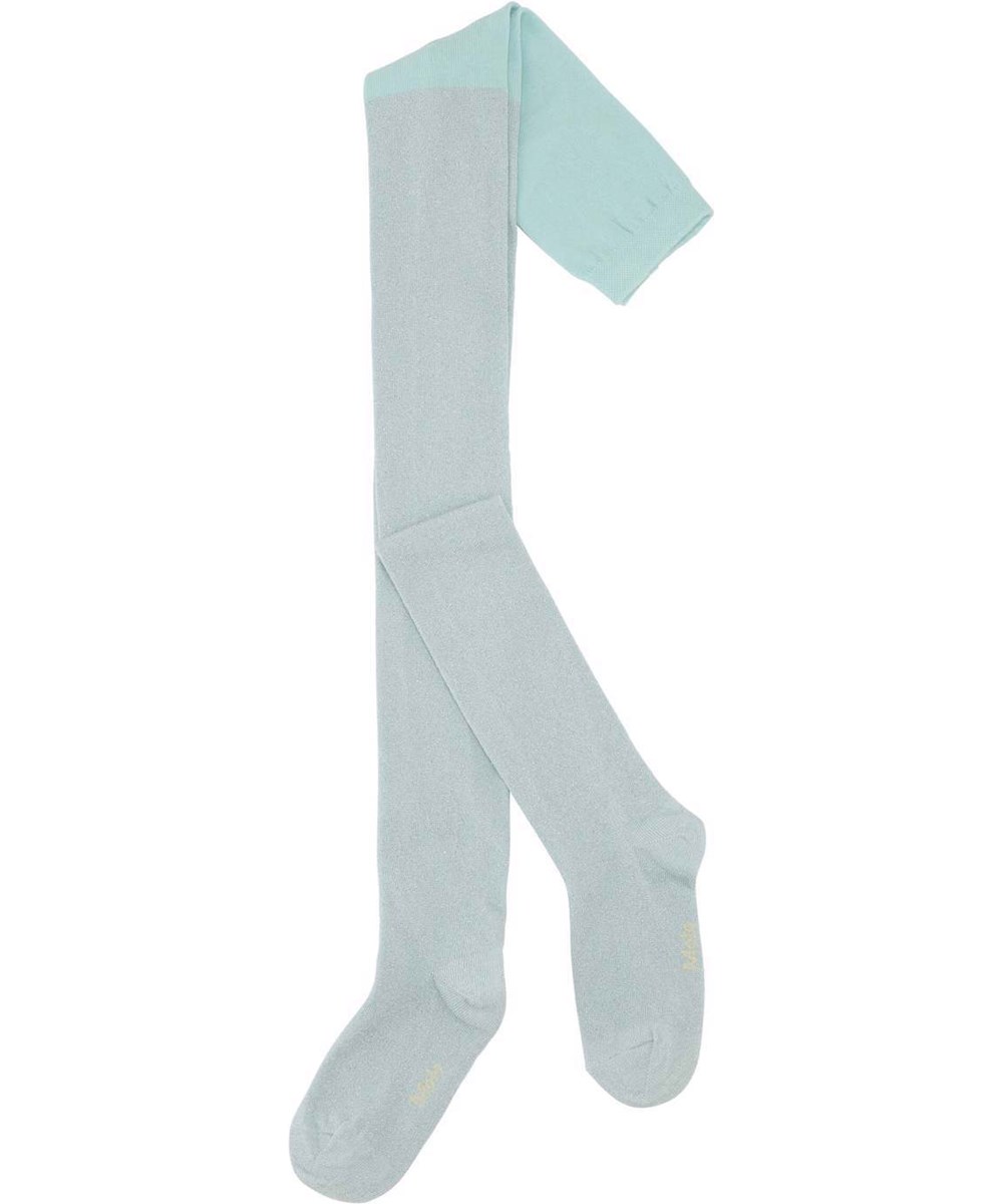 Glitter tights - Ether - Light blue tights glitter