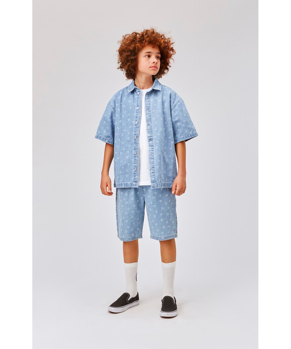Norman - Sunray - To par sporty Oeko-Tex strømper i gul og hvid