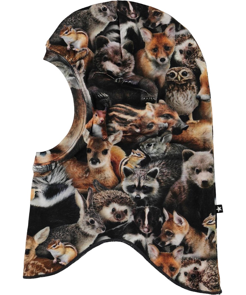 Nate - Forest Animals - Elefanthue med dyre print