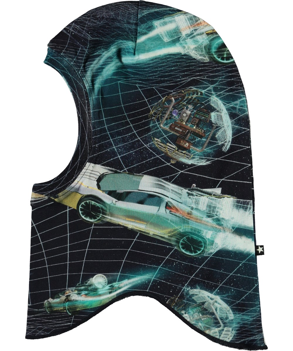 Nate - Time Machines - Økologisk elefanthue med fremtids print