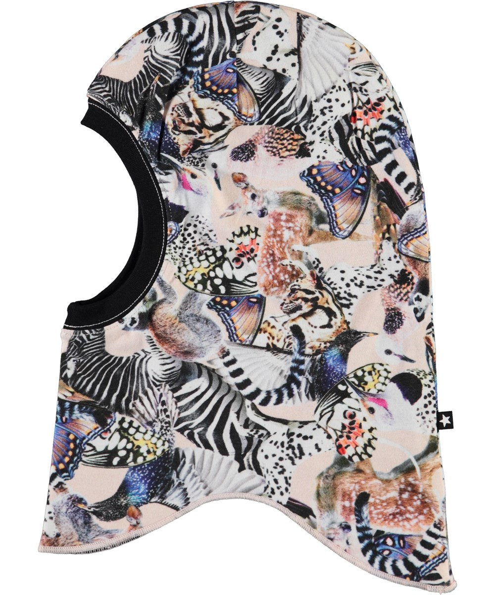 Nate - Twister - Økologisk elefanthue med dyre print