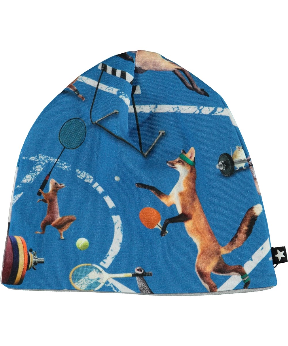 Ned - Athletic Animals - Økologisk hue med sport