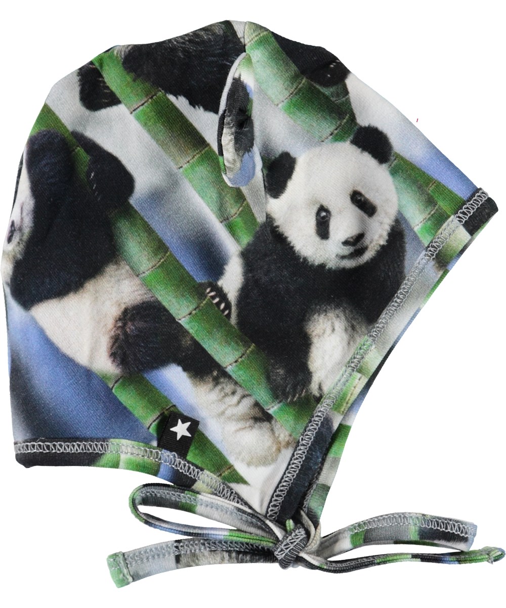 Nilo - Panda - Økologisk babyhue med pandaer