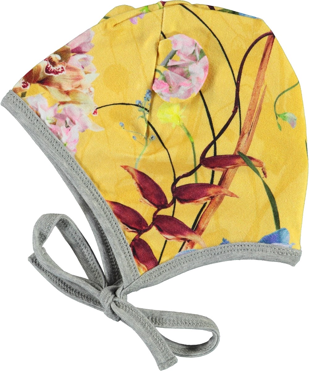 Nilo - The Art Of Flowers - Økologisk babyhue med blomster