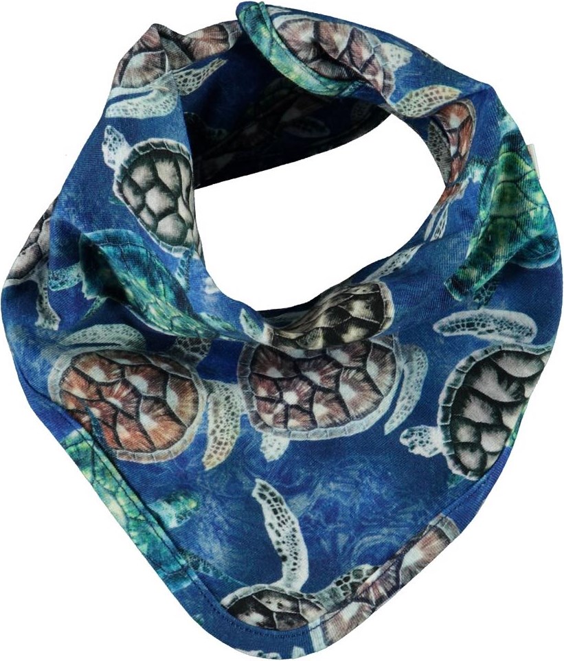 Nishi - Mini Turtles - Hagesmæk med skildpadde print