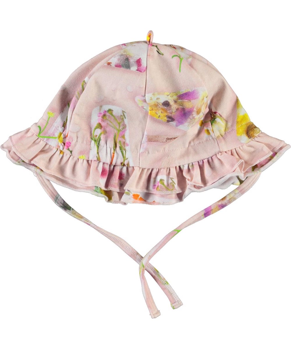 Nizana - Ice Lollies - Lyserød baby solhat med is print