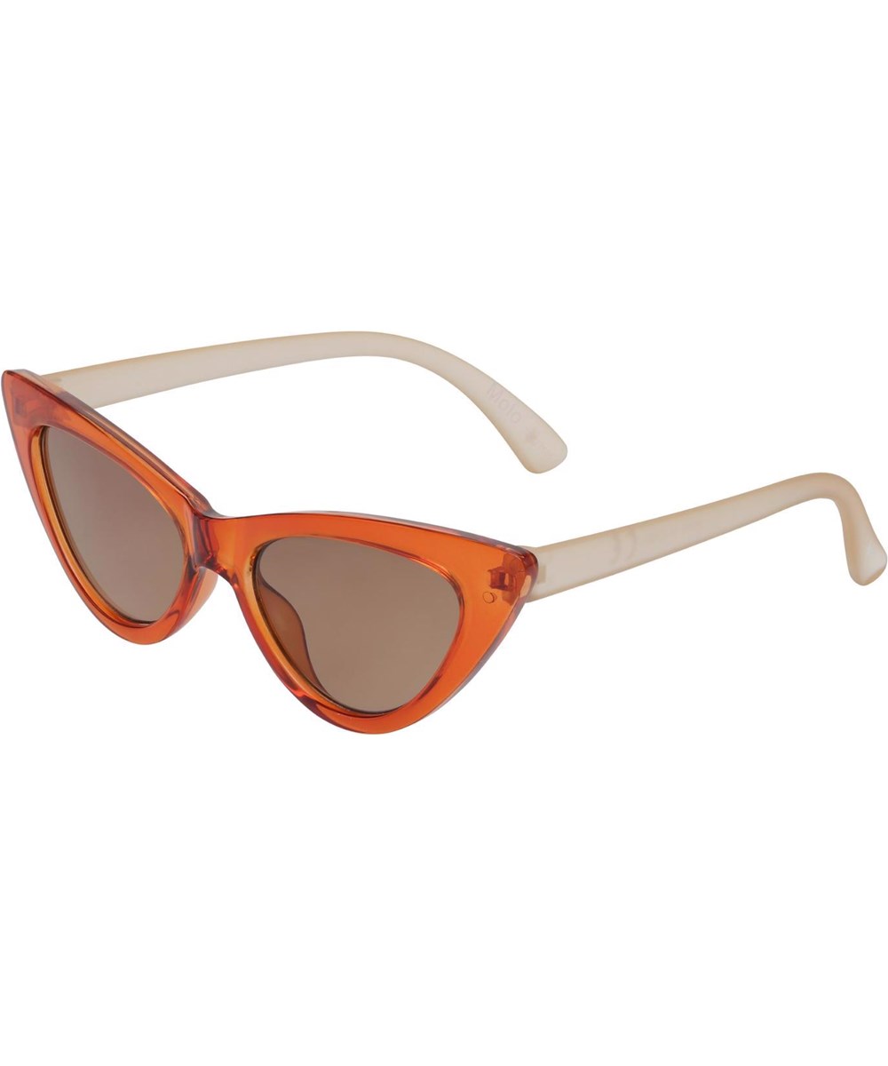 Sola - Rusty - Rustrøde UV cat-eye solbriller
