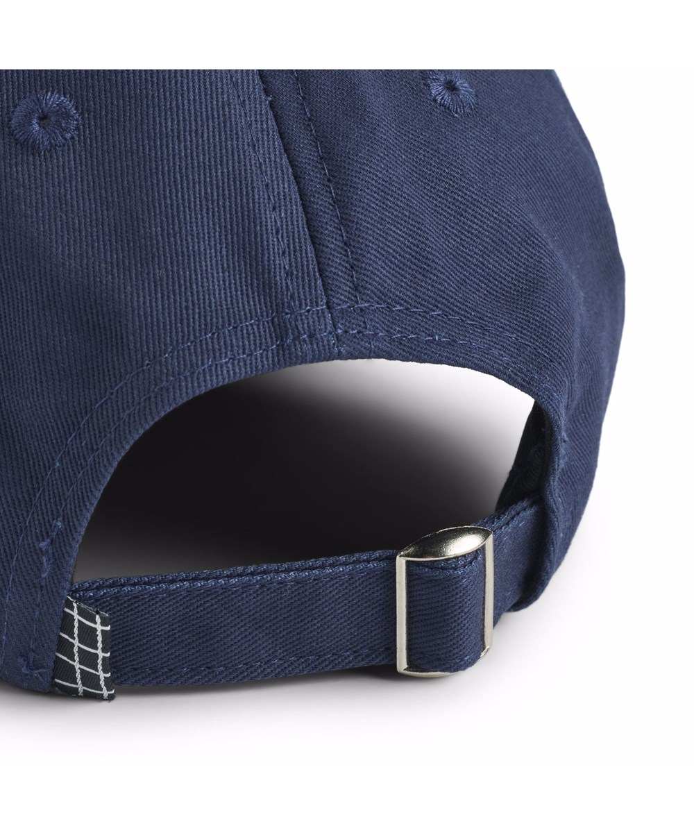 Steel - Galaxy Blue - Mørkeblå kasket i bomuldsblanding til børn. 