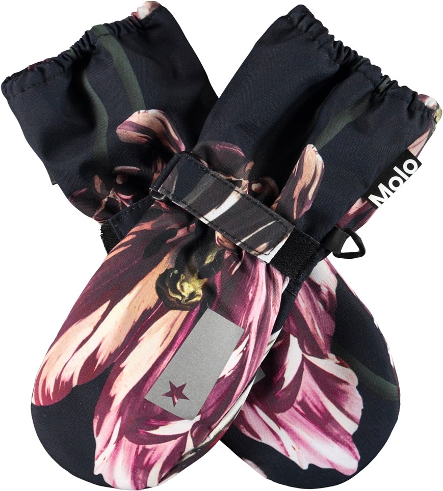 Igor - Tulips - Recycled vandtætte handsker tulipan print