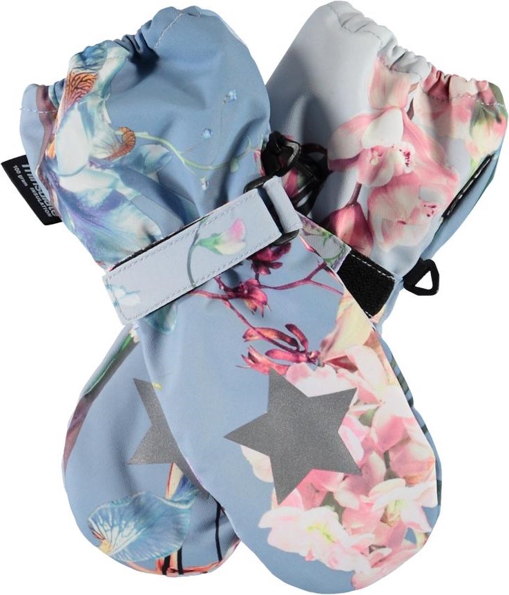 Igor - Ikebana - Luffer med blomster print og stjerne