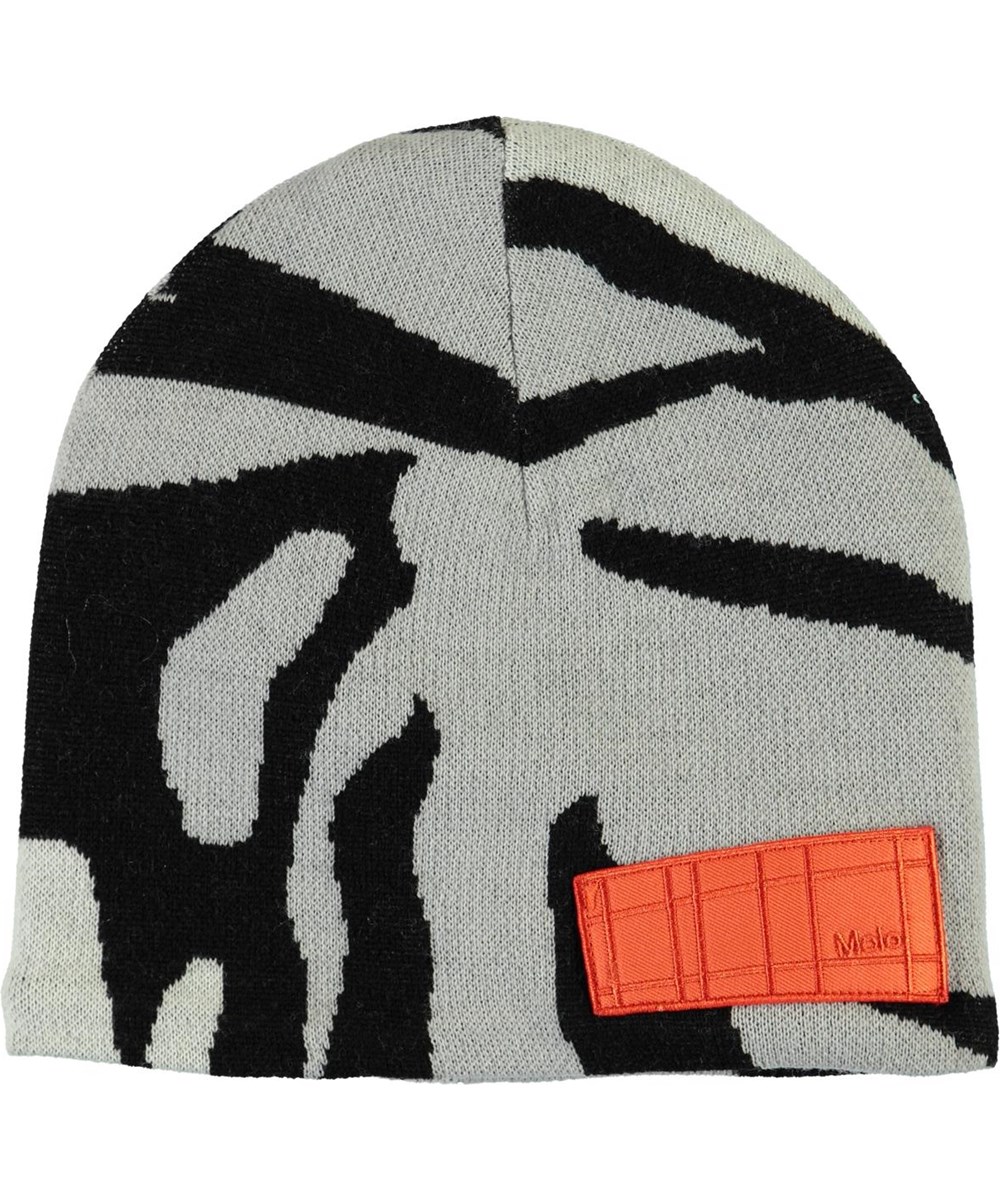 Kite - Graphic Tiger - Grå hue med tiger striber