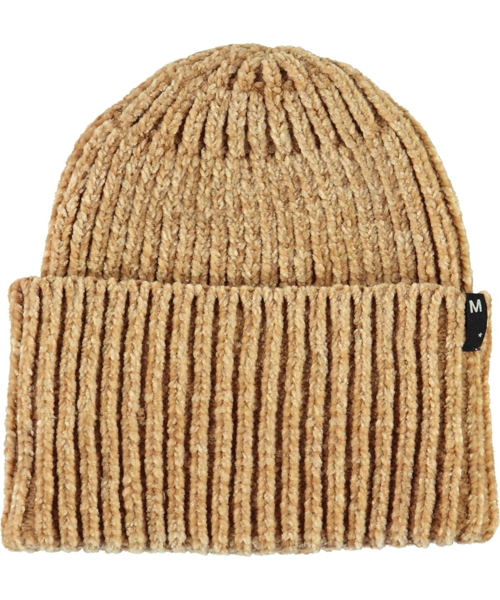 Kitty - Autumn Leaf - Gylden chenille strik hue