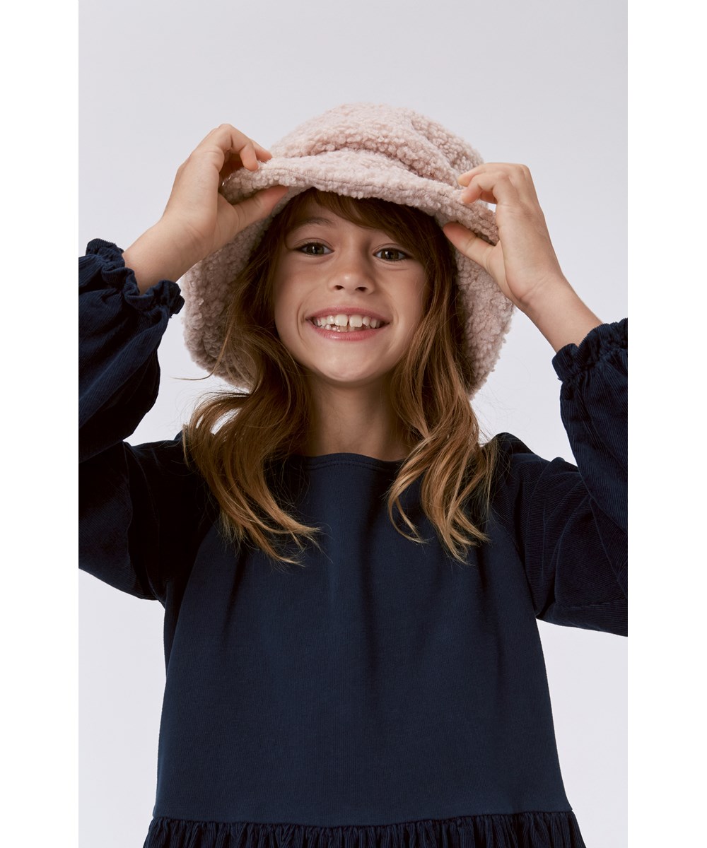 Shippy - Soft Mushroom - Blød og vamset bøllehat i beige