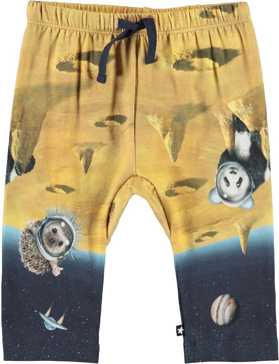 Sabb - Kawii Sphere - Baby trousers with print of animals on the moon 