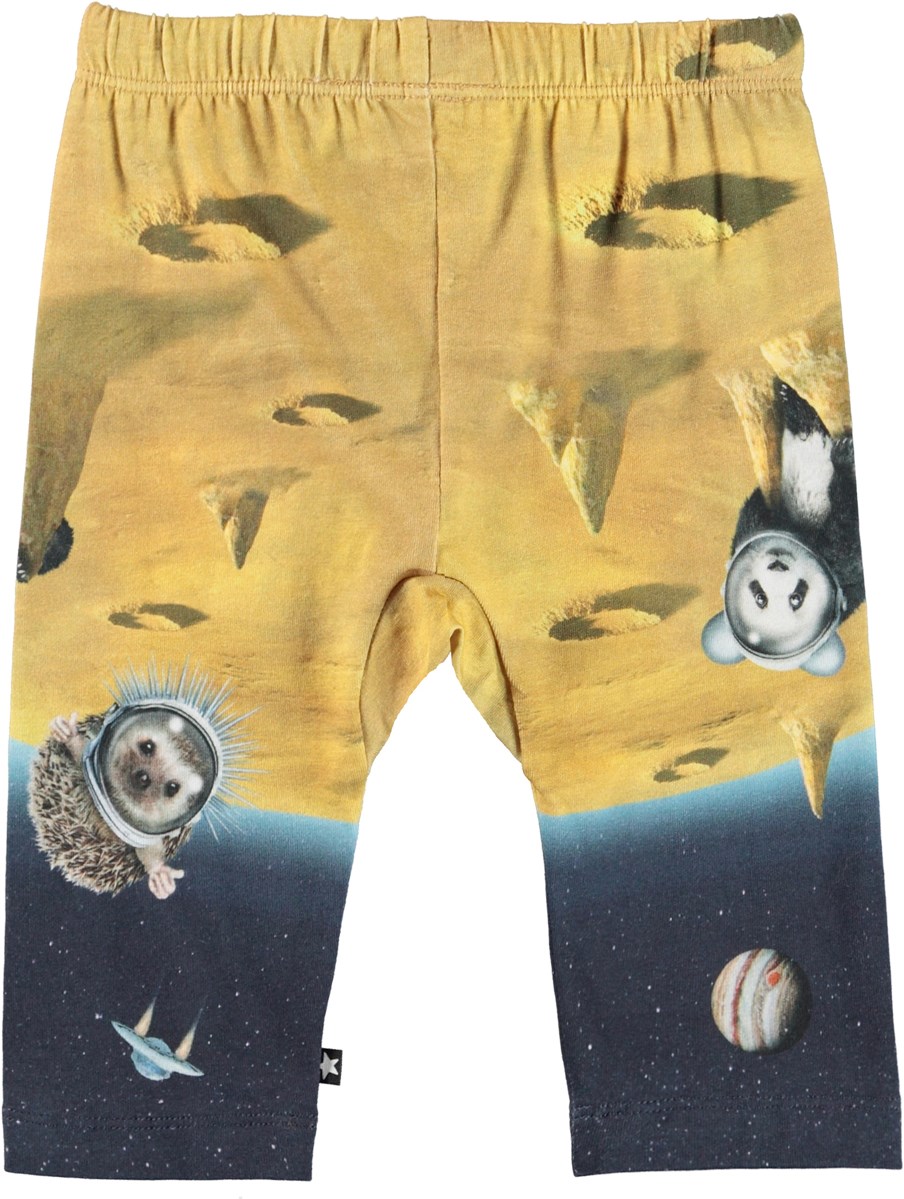 Sabb - Kawii Sphere - Baby trousers with print of animals on the moon 