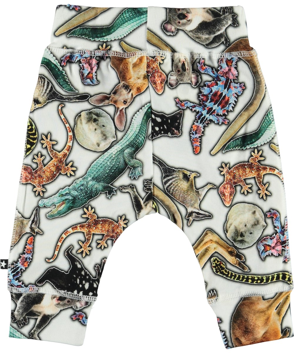 Sammy - Australian Animals - Organic baby trousers with animals