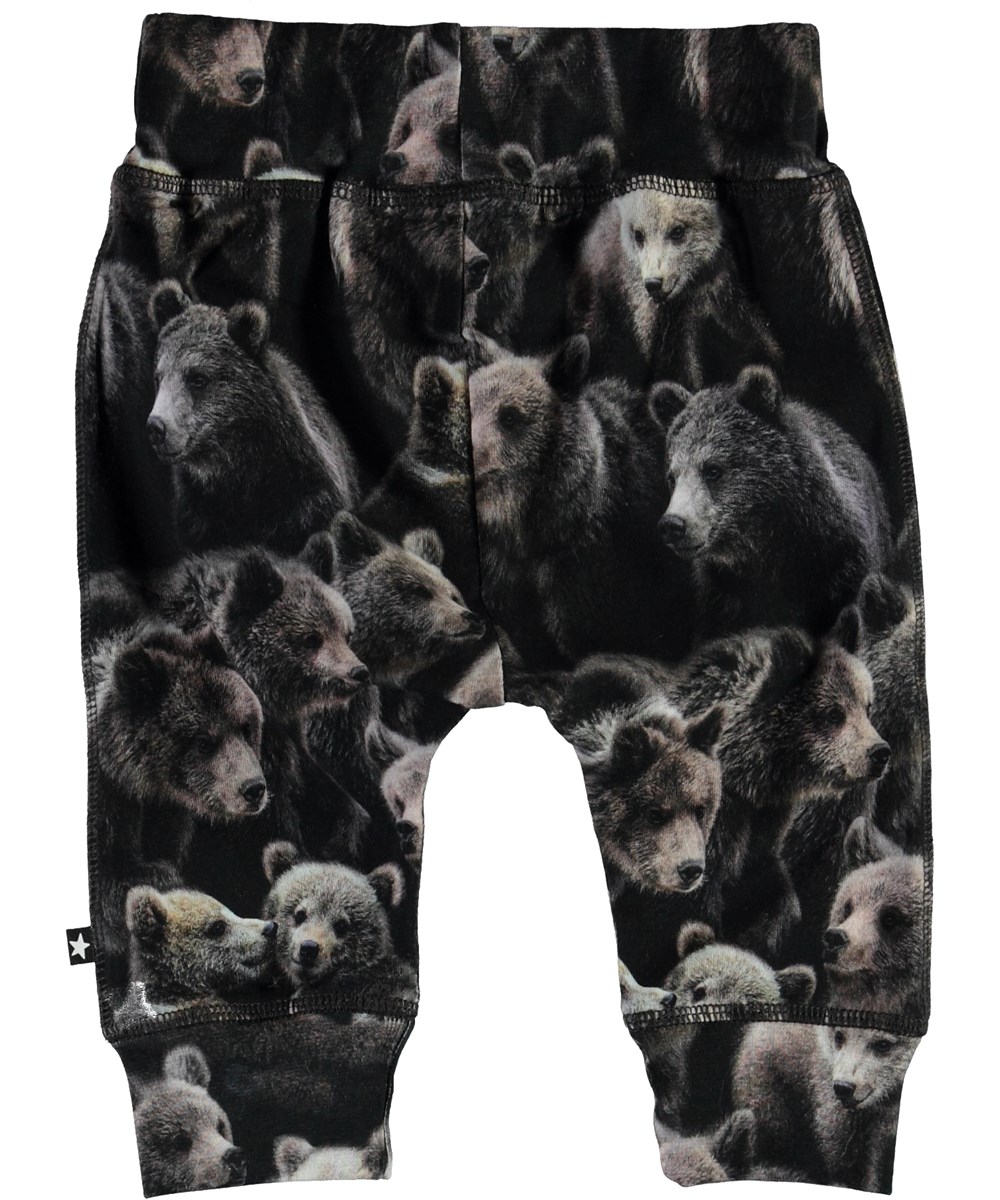 Sammy - Bears - Baby trousers with bear print