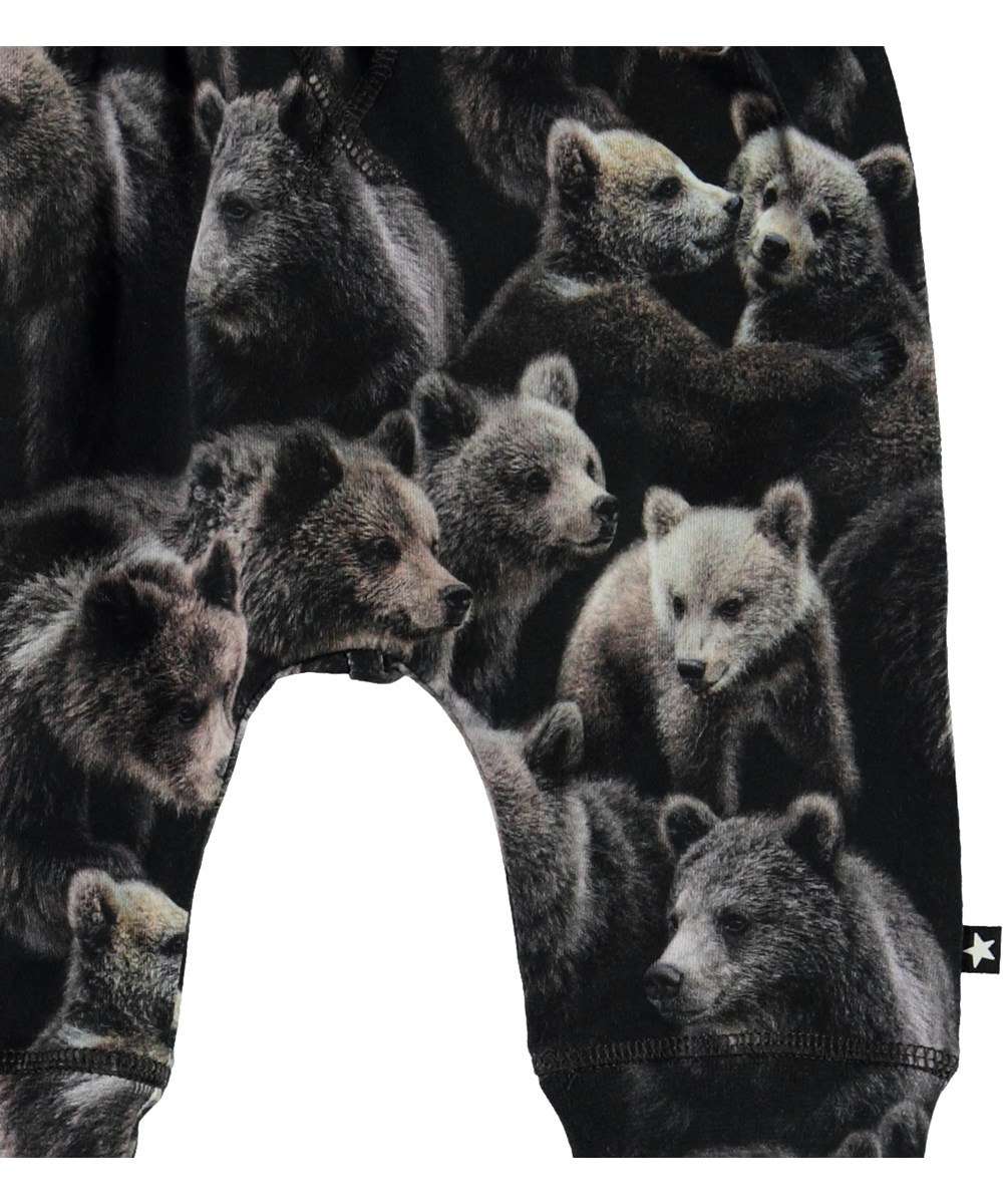 Sammy - Bears - Baby trousers with bear print