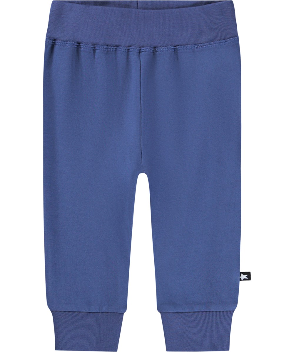 Sammy - Evening Sky - Dark blue pants for the little ones made of organic cotton